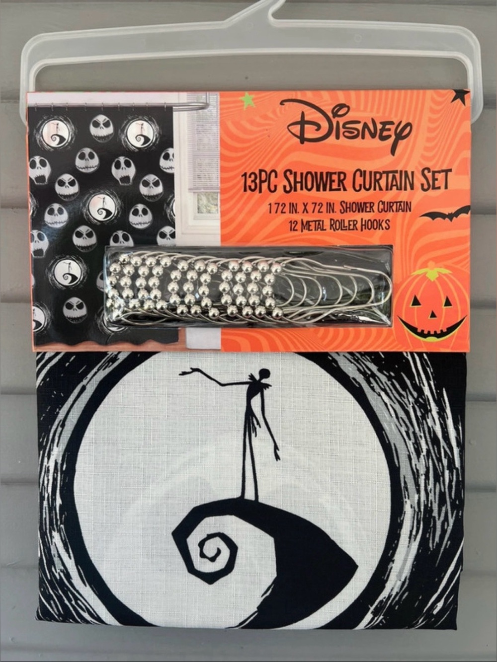 Disney The Nightmare Before Christmas 13pc Shower Curtain Set